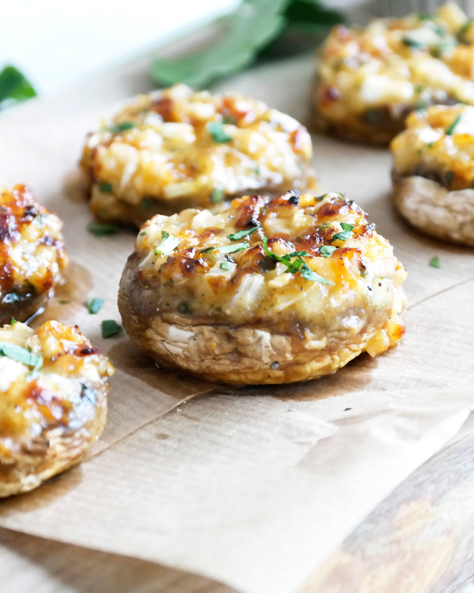 Stuffed Mushrooms
&ndash; Bommgachi