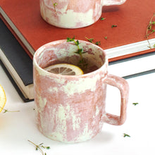 Load image into Gallery viewer, 봄가치 365 세라믹 스퀘어 머그는 한국에서 제조한 핸드메이드 도자기입니다. 365 Ceramic Square Mug is handmade ceramics made in Korea.